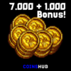 7000 + 1000 Bônus. King's Coins